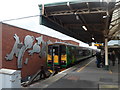 ST5972 : First Great Western train for Cardiff awaits departure from Bristol Temple Meads by Jaggery