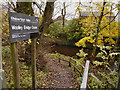 Steps to Woolley Bridge Copse