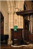 TQ2177 : St Nicholas, Chiswick - Pulpit by John Salmon