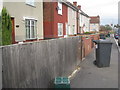 Bin emptying day, Ings Road, Bentley