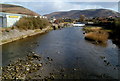 Weir in the Afon Afan, Port Talbot