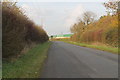 Mere Road looking north towards Branston