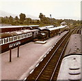 Boat of Garten railway station from the footbridge