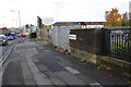 Parapet of Brookvale Road bridge over River Tame