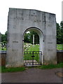 TQ0589 : Memorial Arch, Australian Military Cemetery, Harefield Parish Graveyard by Alexander P Kapp