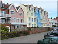 Aldeburgh seafront - houses between Crag Path and King Street