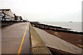 The Saxon Shore Way by the beach