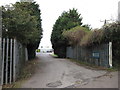 The entrance to Country Golf Driving Range