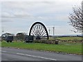 NZ1847 : Burnhope Village Pit wheel by Oliver Dixon