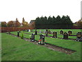 The Muslim graves at Eastern Cemetery