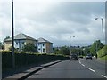 Apartment blocks at the lower end of Cornagrade Road, Enniskillen