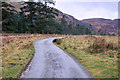 NM9527 : Minor road in Glen Lonan by Steven Brown