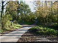 Crossroads outside Rhos Farm