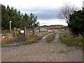 Start of bridleway off Edge Lane