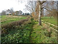 Footpath across Lymm Golf Club