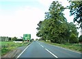 Approaching the Dumfries ring road