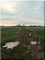 Public footpath to Lavendon