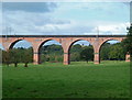 SJ7767 : Viaduct near Holmes Chapel, Cheshire by Anthony O'Neil