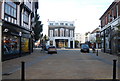 Pedestrianised shopping area