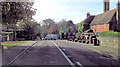 A283 passes the Half Moon Inn