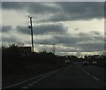 A19 southbound, approaching the Mount Grace turn-off