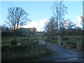 Entrance to Helme Hall Care Home