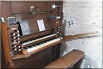 TF0246 : Organ Console, St Peter's church, North Rauceby by J.Hannan-Briggs