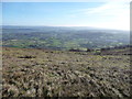 Part of Monmouthshire viewed from Mynydd Garn-wen