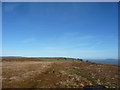 Hilltop path on part of the Gwent ridgeway north of Mynydd Garn-wen