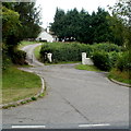 Access roads on the south side of the A465 between Llangua and Pandy