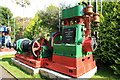 Poldark Mine - steam engine and asphalt pump