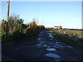 Track to Whitwell South Farm