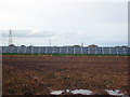 Part of the solar array at Nanterrow