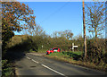 2012 : Road junction at the bottom of Chew Hill