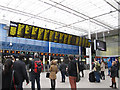 London Bridge station - new screens