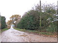 Road to rural industry near South Creake