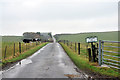 Farm road to Wood of Auldbar