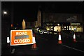 Halberton : Road Closed Sign