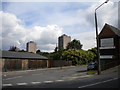 Woodthorpe flats from Sherwood Vale