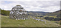 Cairn above Wester Lednathie