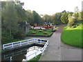 Playground in the canal below the railway