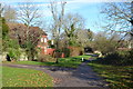 Path near Broad Flood, Bentley