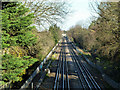 Railway north of West Finchley