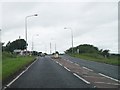 The A5 (Derry) Road near the junction with the B49 (Woodend) Road