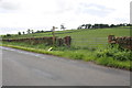 Gateway and footpath stile to Brackenbank Farm