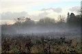 TQ3299 : Mist Rising, Whitewebbs Park, Enfield by Christine Matthews