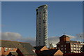 Contrasting architectural styles in the Maritime Quarter