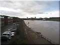 View from the Infinity Bridge  towards Stockton