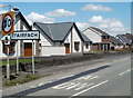 Houses at the western edge of Ffairfach