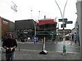 Man on a roof, Omagh